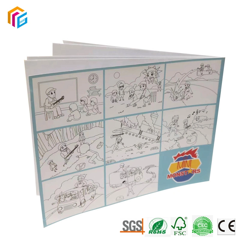 Low Price Customized Offset Soft Books Printing Saddle Stitch Binding Books Publishing Catalogue Booklets Brochures Printing