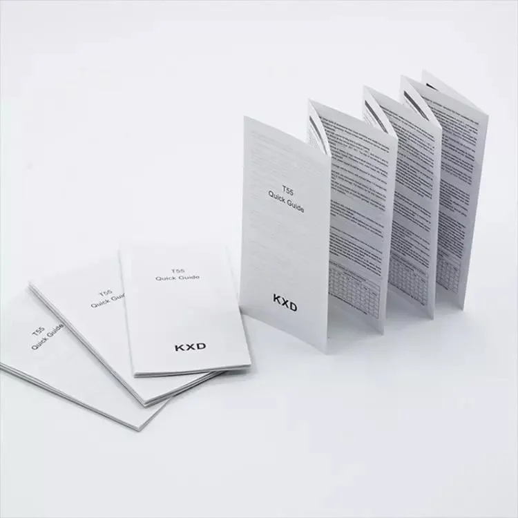 Custom Business Flyer Leaflet High-Quality Coated Paper Printing Tri-Fold Brochure