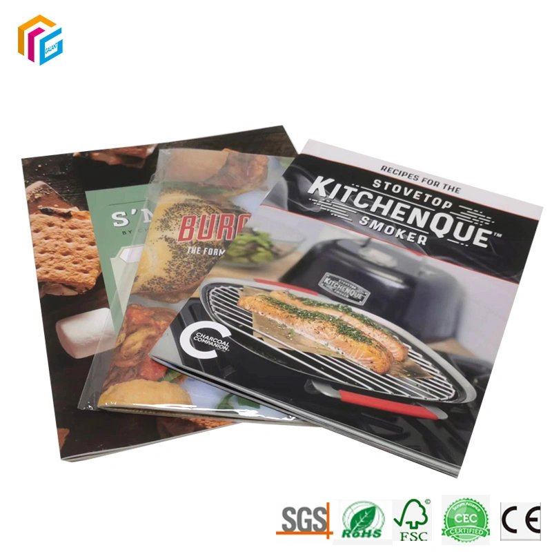 Manufacture Custom Waterproof A4 A5 Promotion Folded Flyer Printing Video Brochure Card